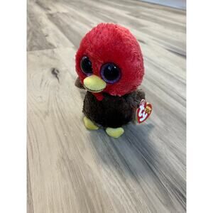 Ty Beanie Boos 2013 GOBBLES the Turkey 6" NEW Tags Plush Stuffed Animal Toy